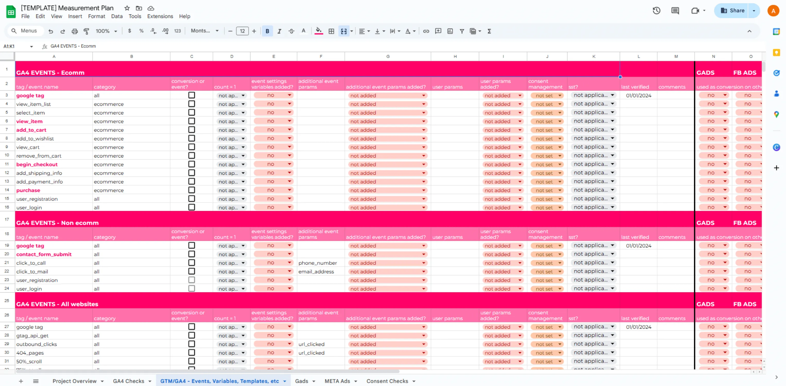 measurement plan for accurate tracking