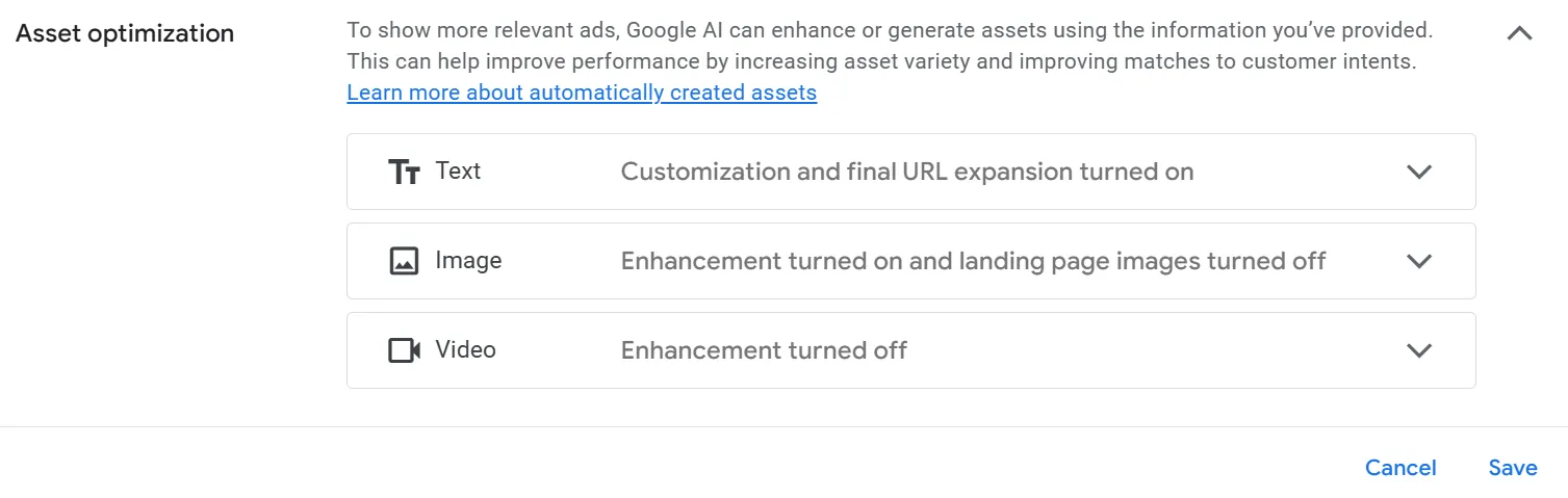 asset optimization