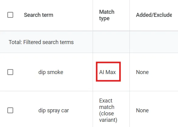 ai max metrics