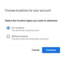 location extension
