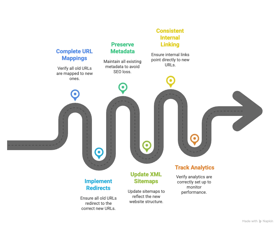 seo migration steps