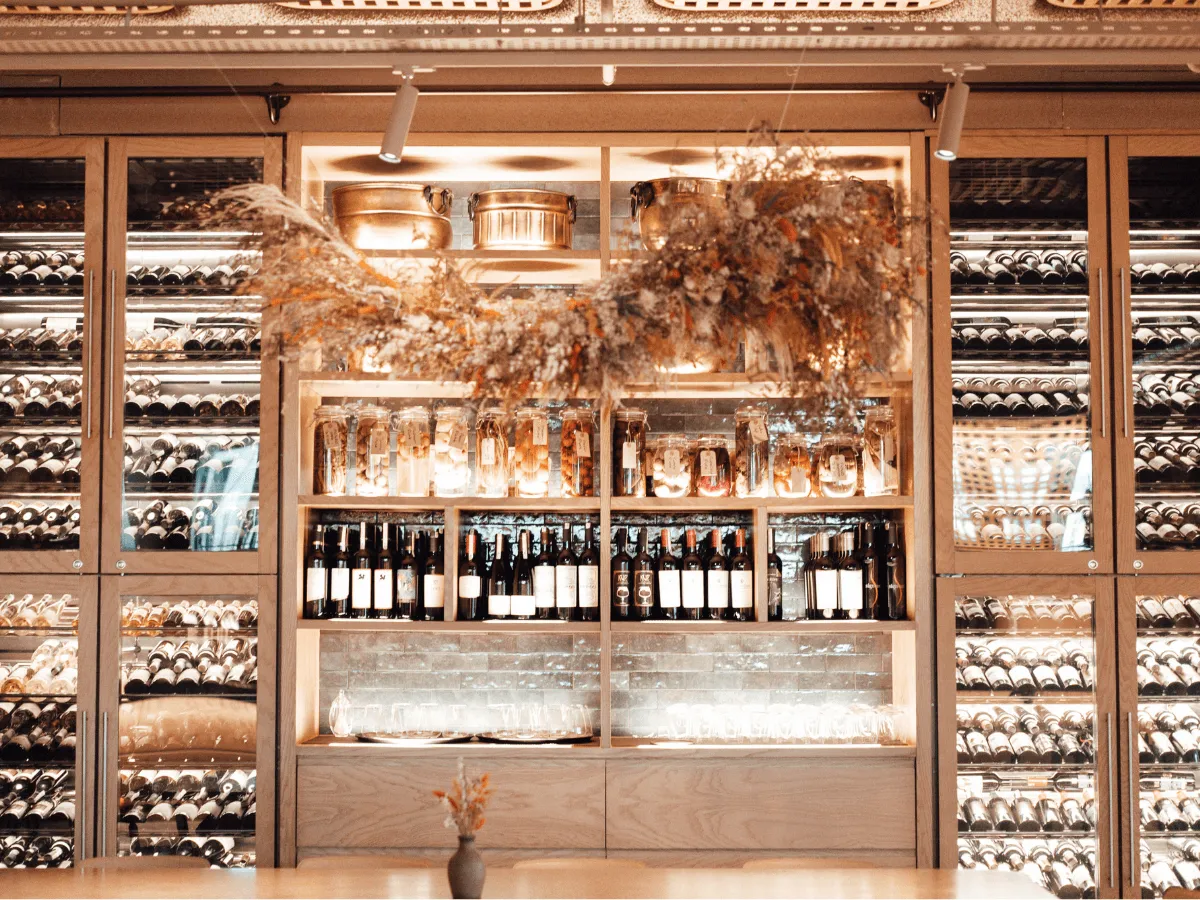 Case study of PPC optimization for a wine storage ecommerce brand showing growth in white-label sales and high-ticket product performance